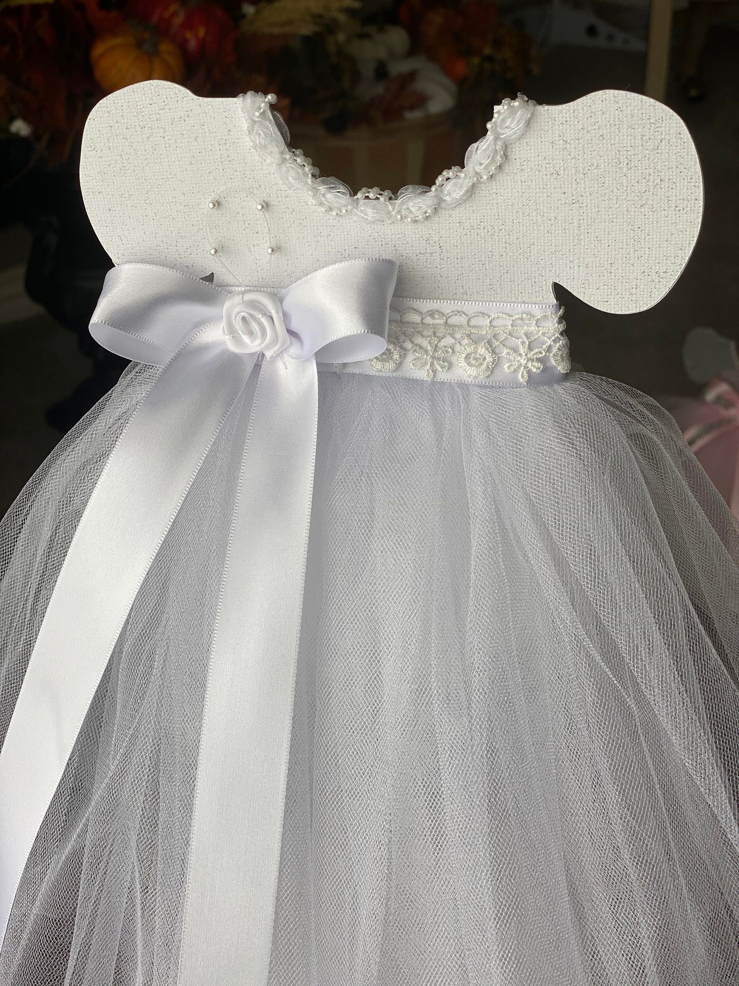 First communion Centerpiece, Blessed girl Centerpiece