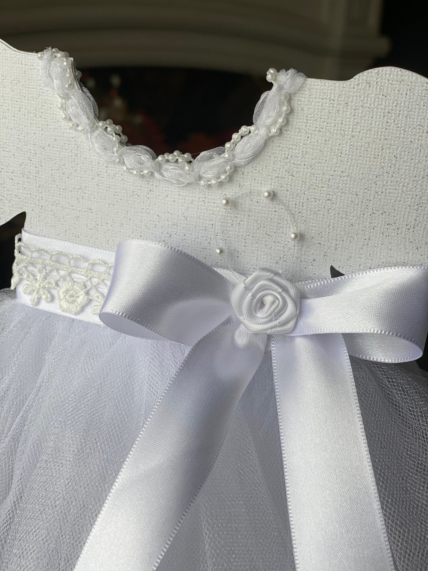 First communion Centerpiece, Blessed girl Centerpiece