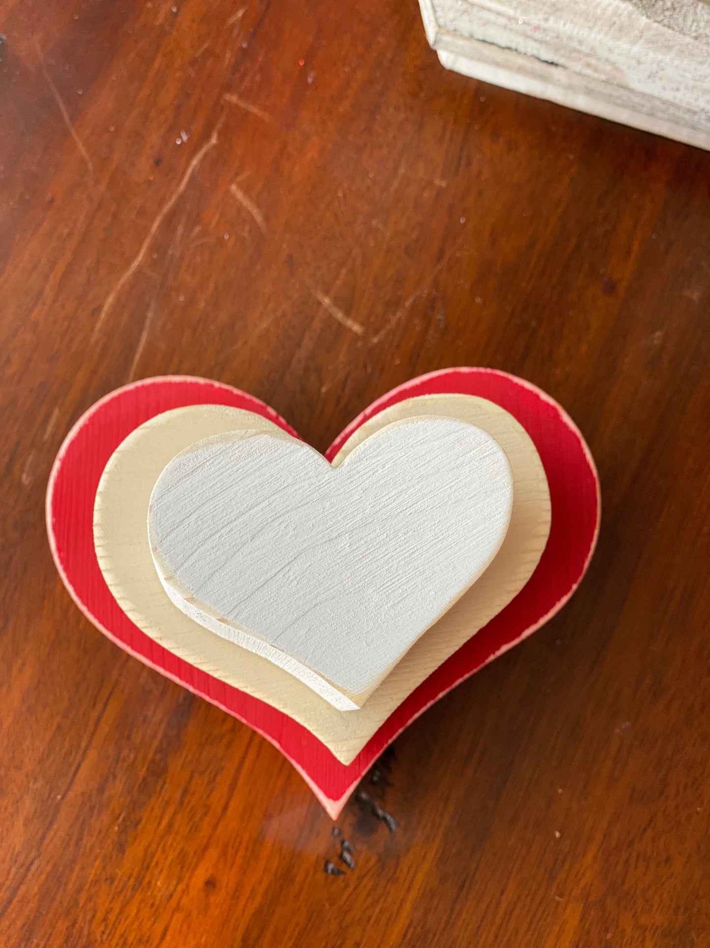 wooden heart, heart decor, Valentines Day Decor