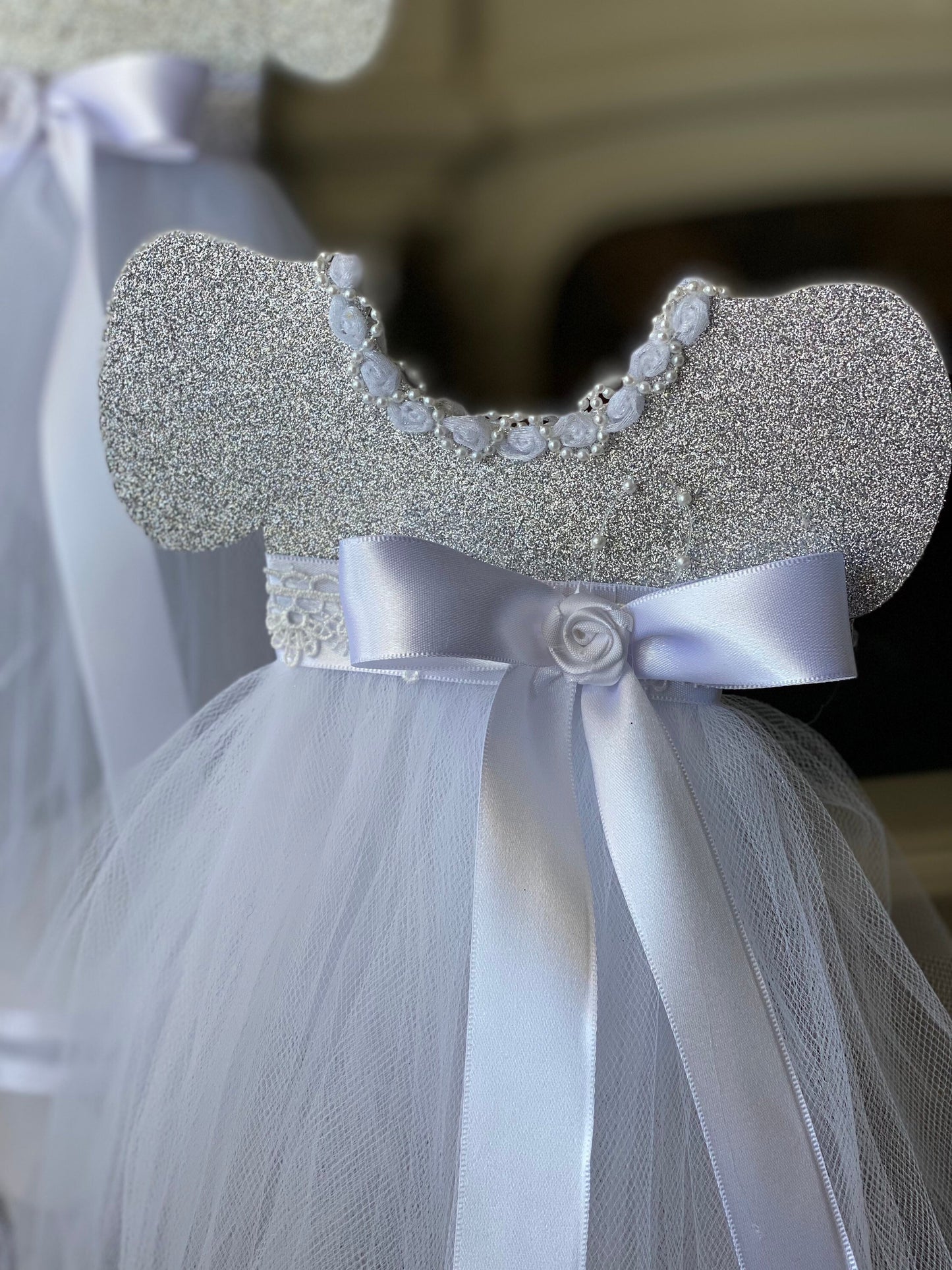 First communion Centerpiece, Blessed girl Centerpiece
