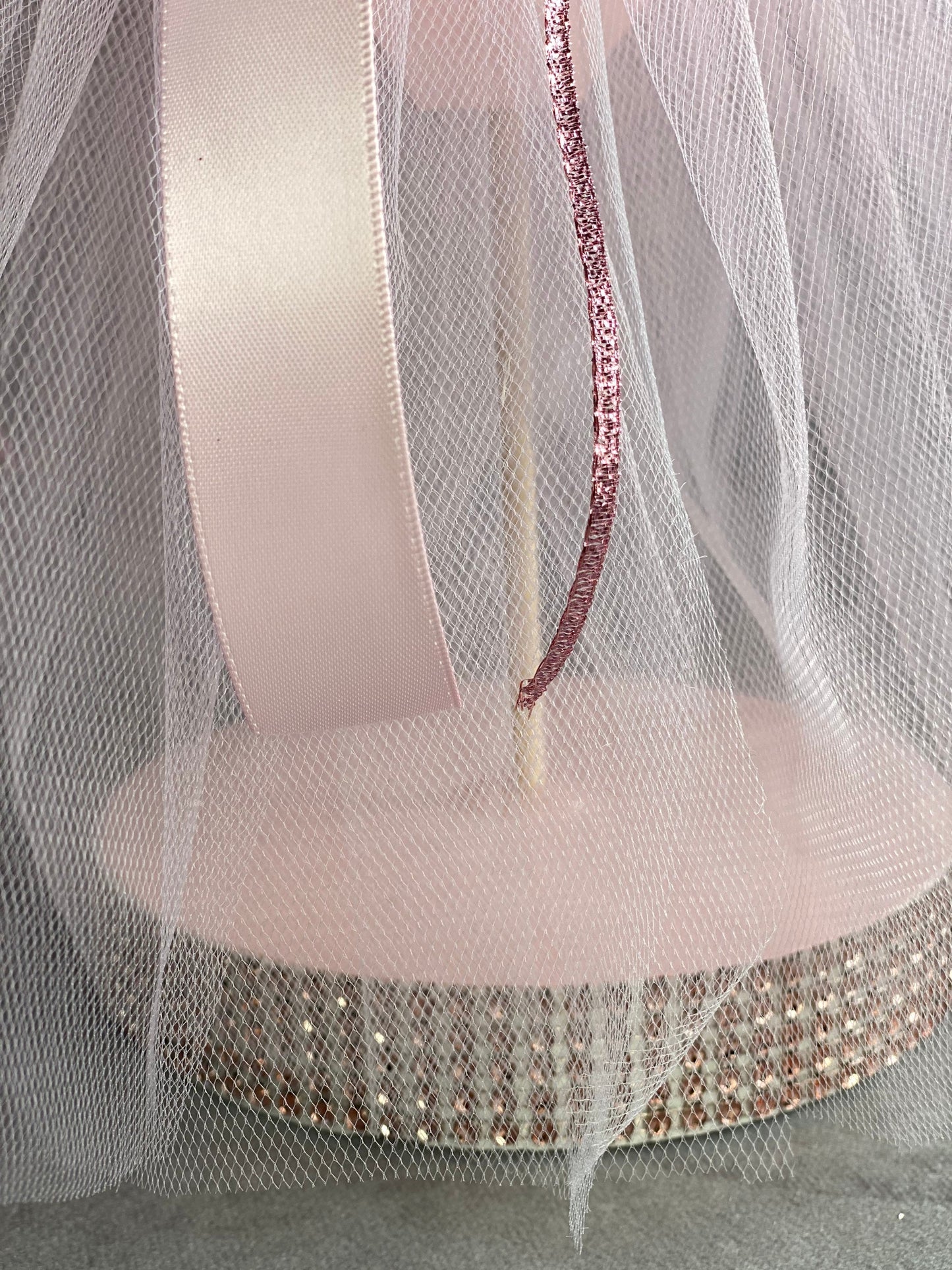 RoseGold Baby shower Centerpiece, Rose Gold Tutu Dress, Pink and Gold Centerpiece, Girl Baby Shower Centerpiece, RoseGold Centerpiece