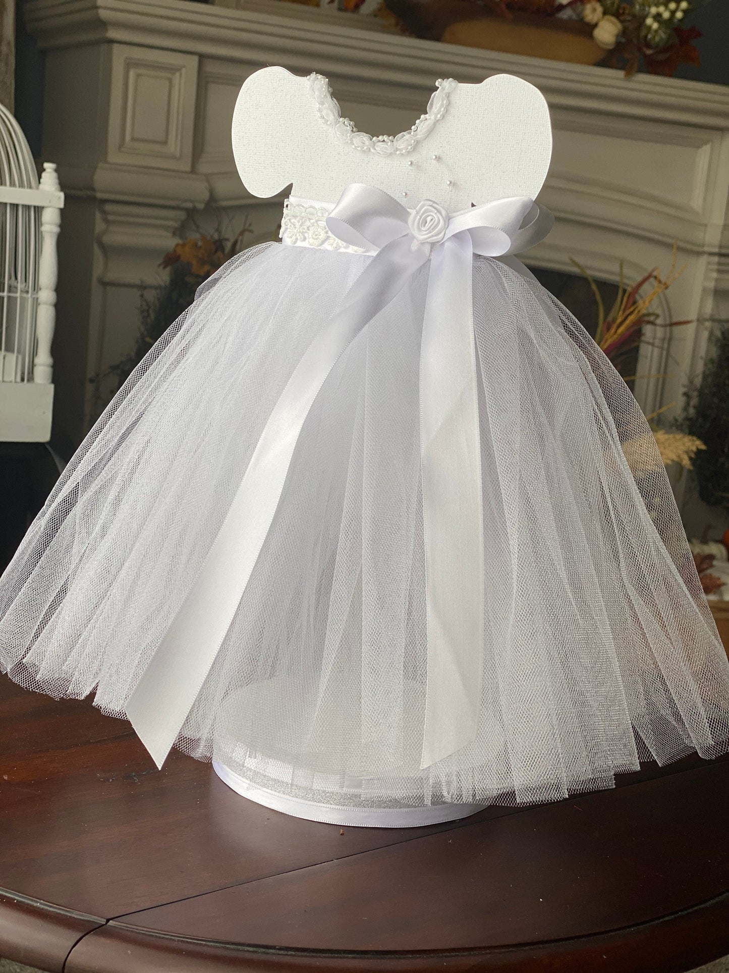 First communion Centerpiece, Blessed girl  Centerpiece