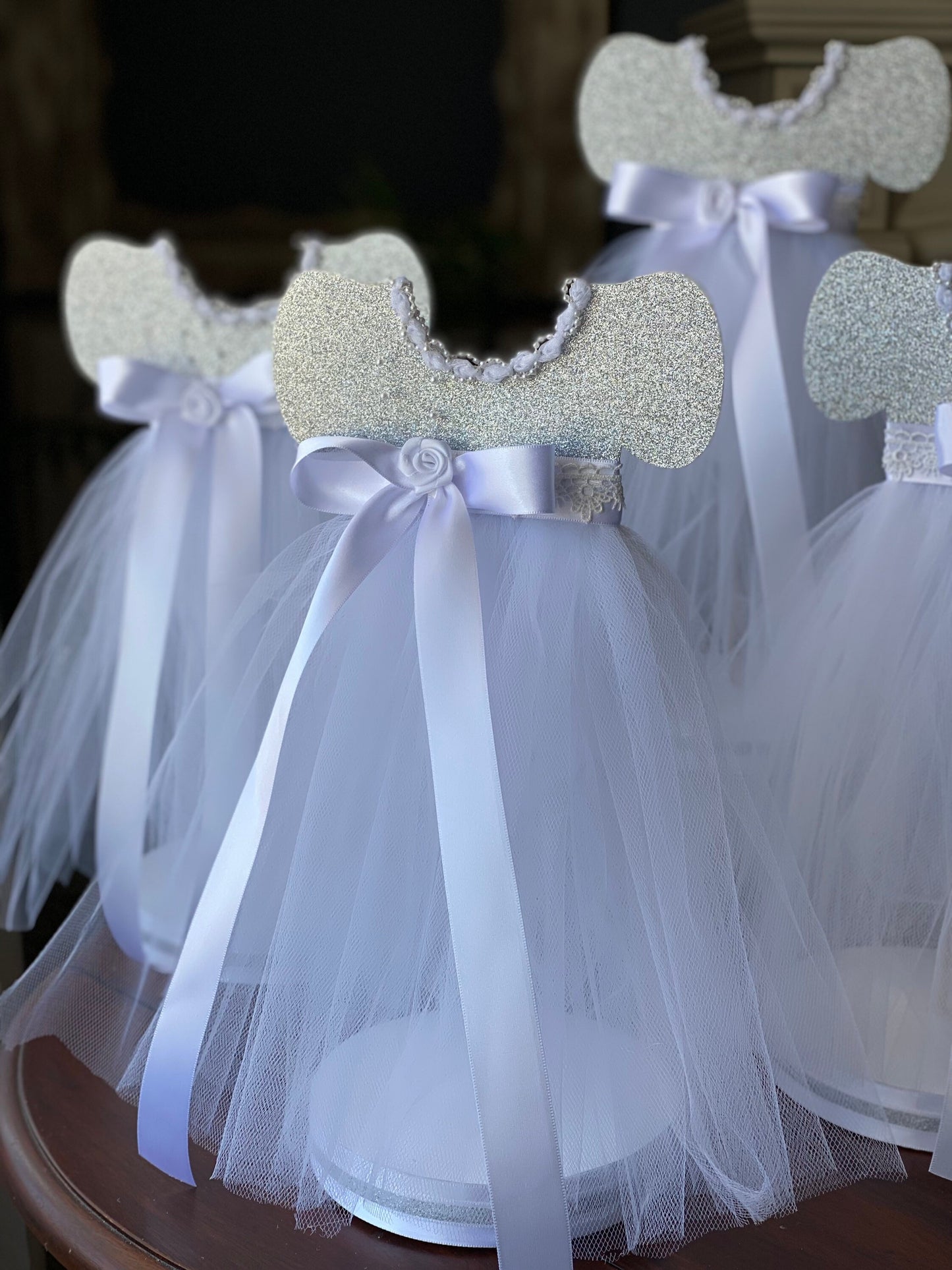 First communion Centerpiece, Blessed girl Centerpiece
