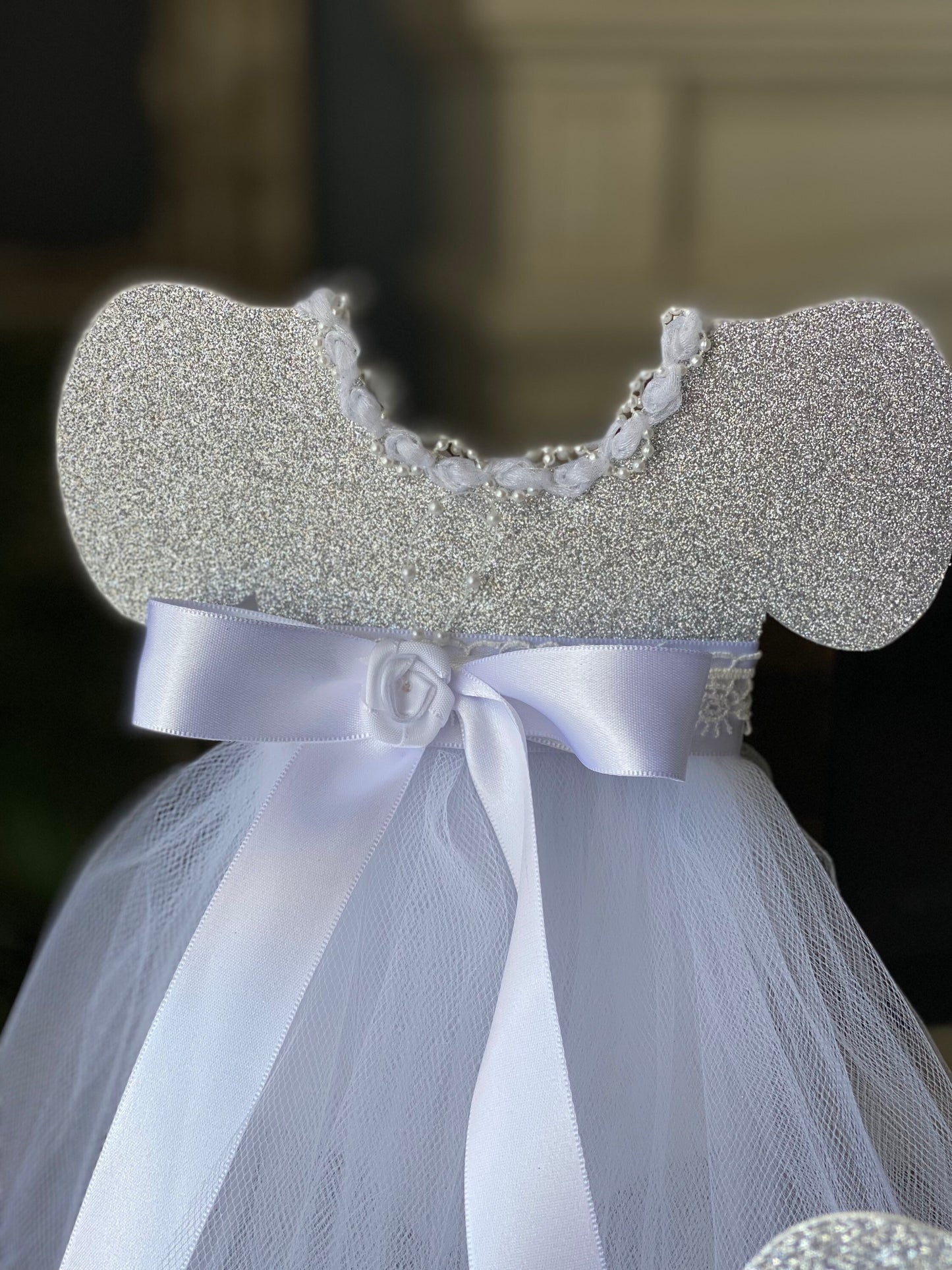 First communion Centerpiece, Blessed girl Centerpiece