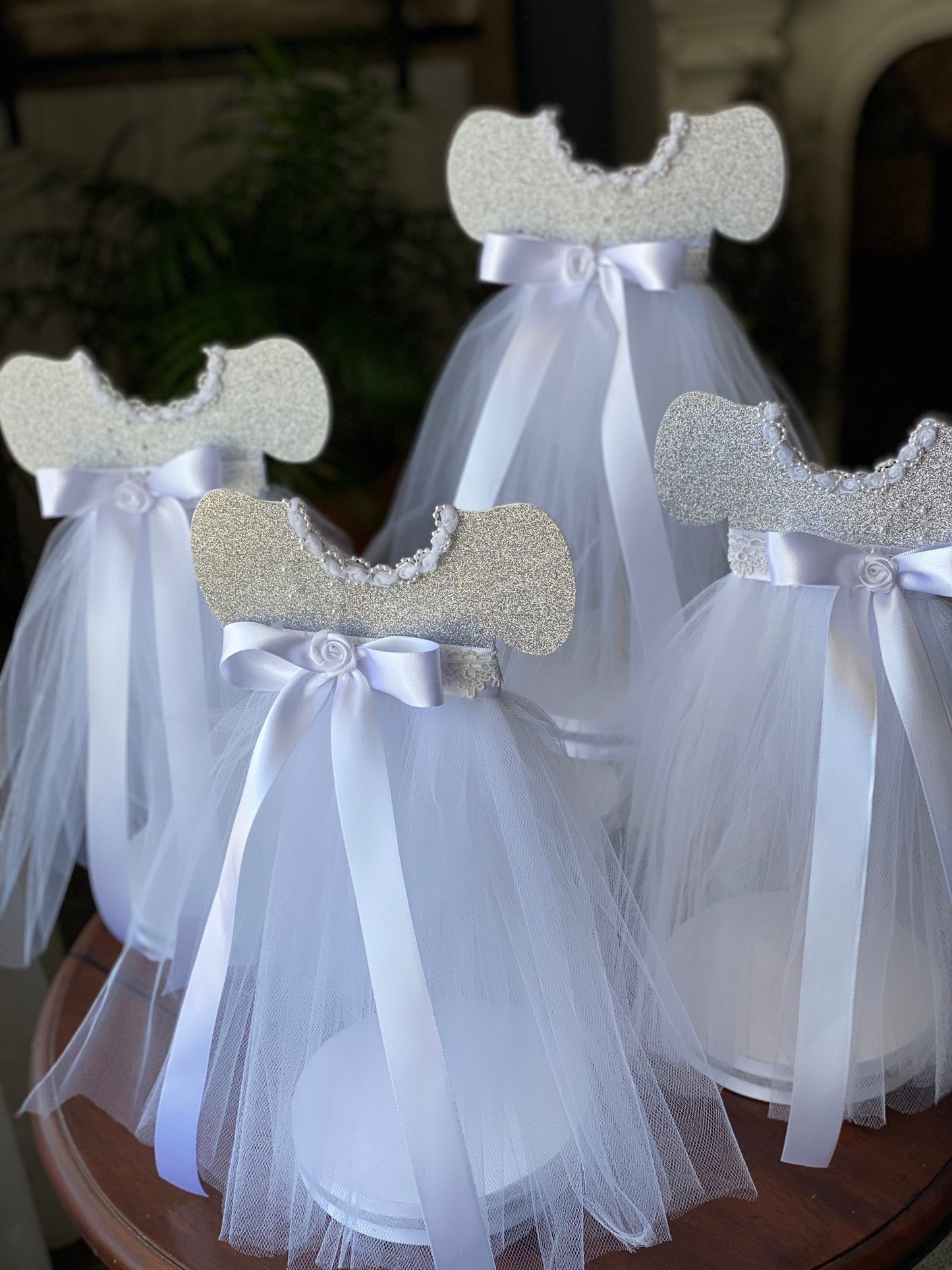 First communion Centerpiece, Blessed girl Centerpiece